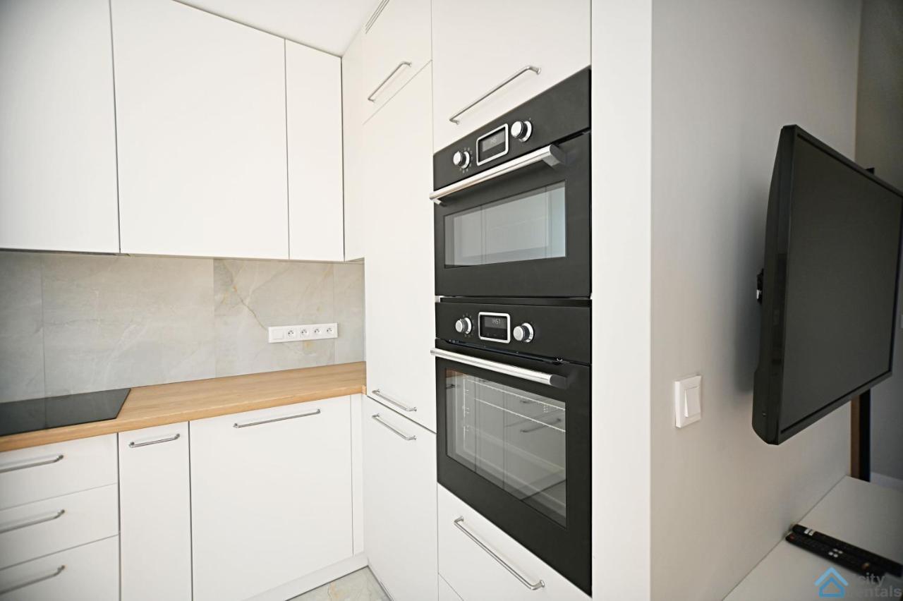 Beige 3City Apartment With Parking In Gdansk By Noclegi Renters 外观 照片