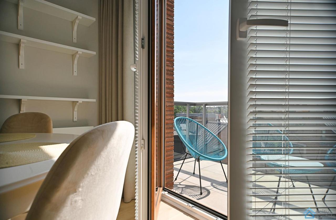Beige 3City Apartment With Parking In Gdansk By Noclegi Renters 外观 照片