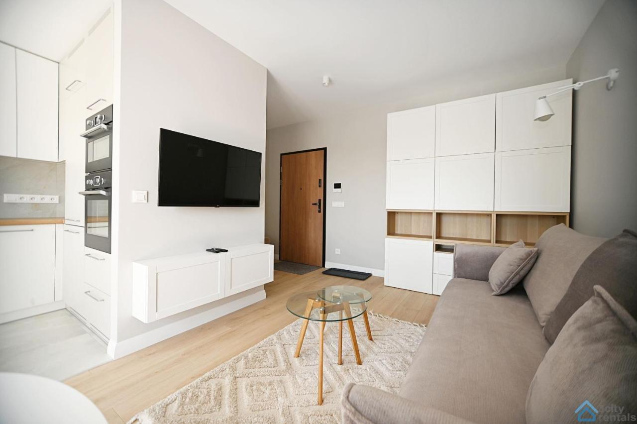 Beige 3City Apartment With Parking In Gdansk By Noclegi Renters 外观 照片