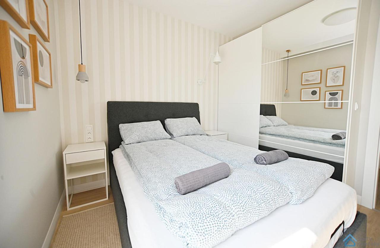 Beige 3City Apartment With Parking In Gdansk By Noclegi Renters 外观 照片